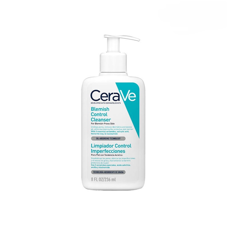 ژل شستشوی ضد لک سراوی ceraVe مدل blemish control - کاپا کالا